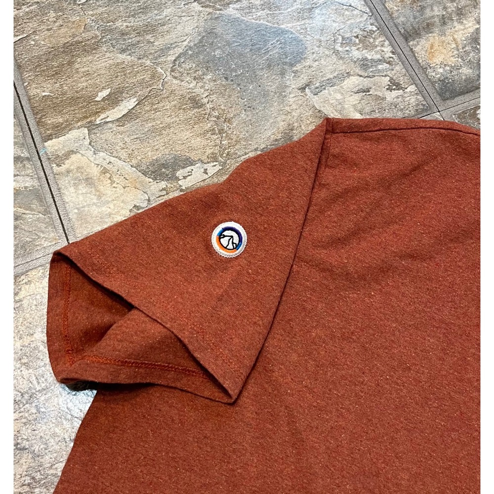 Patagonia Responsibili-Tee Shirt Mens XXL Orange Recycled Logo - Picture 3 of 8